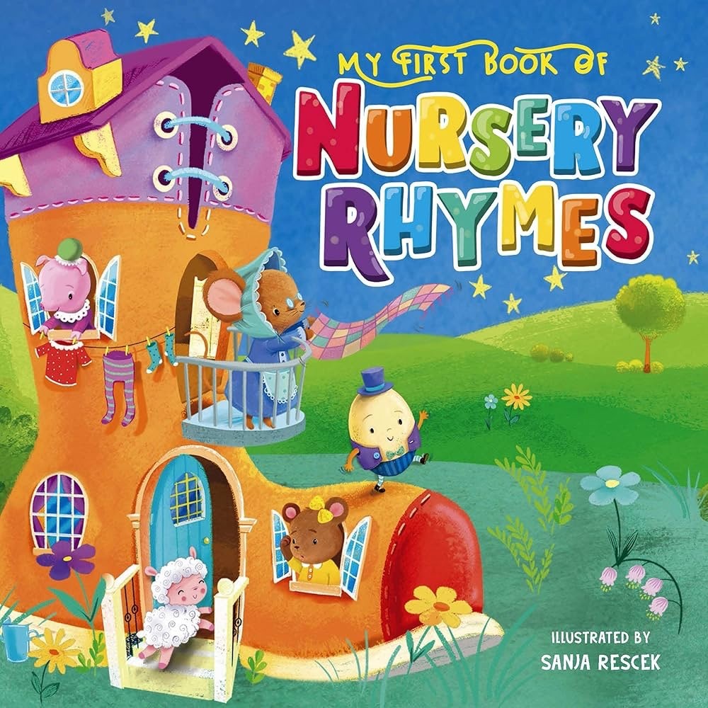 My First Book of Nursery Rhymes - Padded Board Book